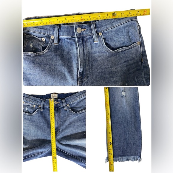 J.Crew Women’s Size 28 Slim Boyfriend Jean Raw Hem Distressed Jeans - Picture 11 of 11